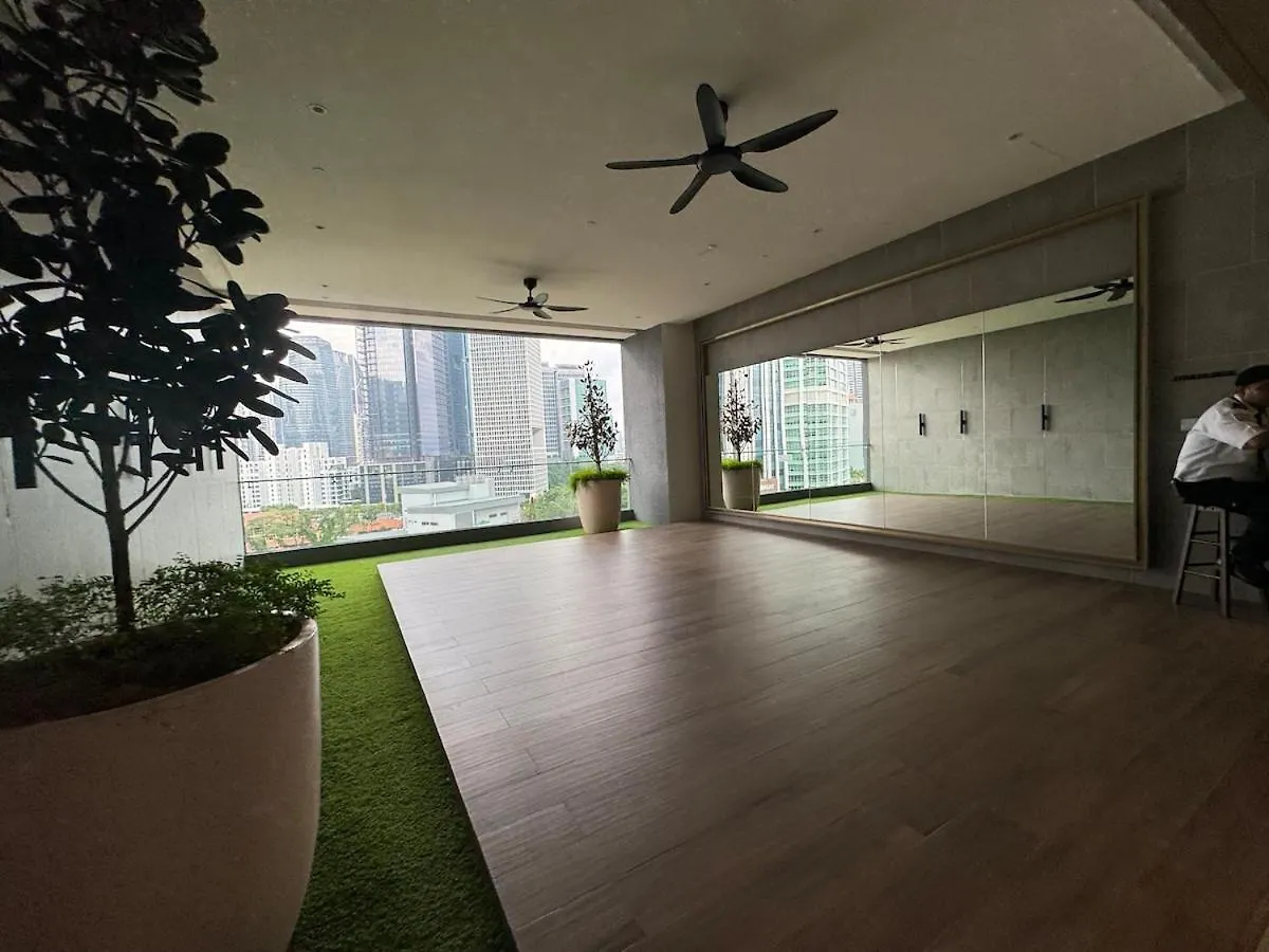 Skyhigh Agilebb 2B1R - 1 Min To Trx&Pavilion, Golf View, Up To 6 Pax Kuala Lumpur Appartamento